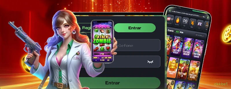 APP oficial da ckkbet para mobile